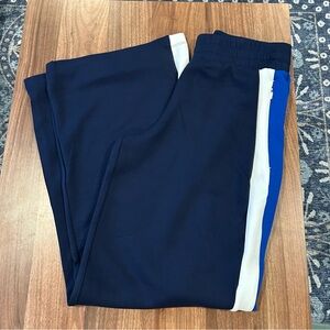 NWT Spanx airessentials colorblock wide leg track pants